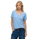 тениска,мъжки,тениски,дамски,тениски,superdry,studios,slub,embroidered,vee,short,sleeve,t,shirt,blue,(bluebell)