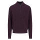 блуза,мъжки,пуловери,fynch,hatton,1512206,half,zip,sweater,purple,(aubergine)