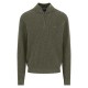 блуза,мъжки,пуловери,fynch,hatton,1512206,half,zip,sweater,green,(dark,khaki)