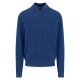 блуза,мъжки,пуловери,дамски,пуловери,fynch,hatton,1512206,half,zip,sweater,blue,(harbor,blue)