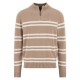 блуза,мъжки,пуловери,дамски,пуловери,fynch,hatton,1512313,half,zip,sweater,brown,(taupe)