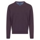 блуза,мъжки,пуловери,fynch,hatton,1613211,v,neck,sweater,purple,(aubergine)