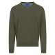 блуза,мъжки,пуловери,дамски,пуловери,fynch,hatton,1613211,v,neck,sweater,green,(dark,khaki)