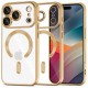 други,аксесоари,tech,protection,magflex,magsafe,apple,iphone,17,pro,phone,case,clear,(gold,clear)