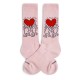 чорапи,мъжки,чорапи,дамски,чорапи,jimmy,lion,keith,haring,heart,long,socks,pink,(pink)