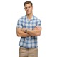 карирана,риза,дамски,ризи,мъжки,ризи,superdry,cabana,check,short,sleeve,shirt,blue,(harbour,check,white)