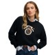 блуза,дамски,блузи,superdry,crest,loose,crew,sweatshirt,black,(eclipse,navy)