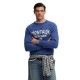 блуза,мъжки,пуловери,superdry,merchant,vintage,applique,sweatshirt,blue,(summit,blue)
