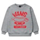блуза,детски,блузи,vans,hot,dawg,crew,sweatshirt,grey,(cement,heather)