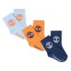 чорапи,мъжки,чорапи,дамски,чорапи,timberland,t60919,socks,3,pairs,multicolor,(slate,blue)