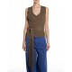 блуза,мъжки,пуловери,дамски,пуловери,replay,dk4215.000.g23778,sleeveless,sweater,brown,(beech,brown)