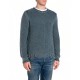блуза,мъжки,пуловери,дамски,пуловери,replay,uk5168.000.g21280q,sweater,blue,grey,(petrol,blue)