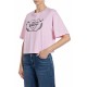 тениска,мъжки,тениски,дамски,тениски,replay,w3410f.000.22658d,short,sleeve,t,shirt,red,pink,(flamingo,pink)