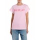 тениска,мъжки,тениски,дамски,тениски,replay,w3473b.000.2660,short,sleeve,t,shirt,pink,(flamingo,pink)