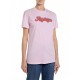 тениска,мъжки,тениски,дамски,тениски,replay,w3566n.000.22658e,short,sleeve,t,shirt,pink,(flamingo,pink)