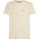 тениска,мъжки,тениски,дамски,тениски,tommy,hilfiger,mw0mw37283,short,sleeve,t,shirt,beige,(newsprint)