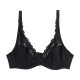 дамско,бельо,дамски,бикини,и,танкини,cotonella,cd055,bra,black,(black)