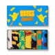 чорапи,мъжки,чорапи,дамски,чорапи,happy,socks,7,dayss,gift,set,crew,socks,7,pairs,multicolor,(blue)