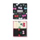 чорапи,мъжки,чорапи,дамски,чорапи,happy,socks,cherrys,gift,set,crew,socks,2,pairs,white,black,(black)