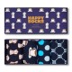 чорапи,мъжки,чорапи,дамски,чорапи,happy,socks,coffees,gift,set,crew,socks,4,pairs,blue,(navy)