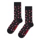 чорапи,мъжки,чорапи,дамски,чорапи,happy,socks,roses,crew,socks,black,(black)
