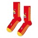 чорапи,мъжки,чорапи,дамски,чорапи,happy,socks,world,cup,spain,sneaker,crew,socks,red,(red)