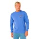 тениска,мъжки,тениски,дамски,тениски,rip,curl,fade,out,icon,long,sleeve,t,shirt,blue,(blue,haze)