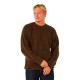 блуза,мъжки,пуловери,дамски,пуловери,rip,curl,premium,surf,knit,crew,sweater,brown,(coffee)