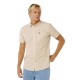 риза,с,къс,ръкав,дамски,ризи,мъжки,ризи,rip,curl,sessions,aerotech,short,sleeve,shirt,beige,(stone)
