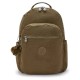 раница,раници,kipling,seoul,27l,backpack,brown,(smooth,khaki)