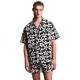 риза,с,къс,ръкав,дамски,ризи,мъжки,ризи,emporio,armani,em000593,af20443,short,sleeve,shirt,black,(flower,eagle,arm.blu)