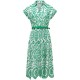 рокля,дамски,поли,и,рокли,salsa,jeans,21011099,short,sleeve,dress,green,(white)