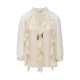 дамски,блузи,salsa,jeans,ruffle,3,4,sleeve,blouse,beige,(light,pearl,v1)