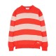 блуза,мъжки,пуловери,дамски,пуловери,makia,orson,knit,sweater,red,(red,off,white)