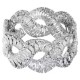 бижутерия,swarovski,5598351,18cm,bracelet,silver,(grey)