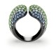 бижутерия,swarovski,5692119,ring,multicolor,(black)