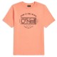 тениска,мъжки,тениски,дамски,тениски,o´neill,muir,short,sleeve,t,shirt,orange,(funky,peach)