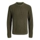блуза,мъжки,пуловери,дамски,пуловери,jack,&,jones,dover,sweater,green,(rosin,twist,forest,night)