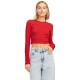 фланелка,с,дълъг,ръкав,дамски,топове,jack,&,jones,feline,rib,jjxx,long,sleeve,top,red,(racing,red)