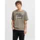 тениска,мъжки,тениски,дамски,тениски,jack,&,jones,logo,short,sleeve,t,shirt,beige,grey,(vetiver)