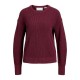 блуза,мъжки,пуловери,дамски,пуловери,jack,&,jones,mila,twist,jjxx,sweater,red,(winetasting)