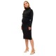 рокля,дамски,поли,и,рокли,mamalicious,suniva,june,maternity,long,sleeve,midi,dress,black,(black)