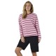блуза,дамски,блузи,noisy,may,ember,stripe,sweatshirt,pink,(begonia,pink,tibetan,red,bright,white)