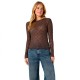 тениска,мъжки,тениски,дамски,тениски,noisy,may,judith,lace,long,sleeve,t,shirt,brown,(chocolate,brown)