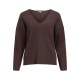 блуза,мъжки,пуловери,дамски,пуловери,object,reynard,v,neck,sweater,brown,(seal,brown)