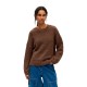 блуза,мъжки,пуловери,дамски,пуловери,object,saggia,lo,sweater,brown,(carafe,melange)