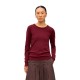 блуза,мъжки,пуловери,дамски,пуловери,object,thess,sweater,red,(windsor,wine,melange)
