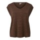 тениска,мъжки,тениски,дамски,тениски,pieces,billo,lurex,stripes,short,sleeve,t,shirt,brown,(chicory,coffee,gold,lurex)