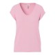 тениска,мъжки,тениски,дамски,тениски,pieces,billo,lurex,stripes,short,sleeve,t,shirt,pink,(roseate,spoonbill,gold,lurex)