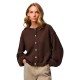 жилетка,мъжки,пуловери,дамски,пуловери,pieces,ida,cardigan,brown,(hot,fudge)